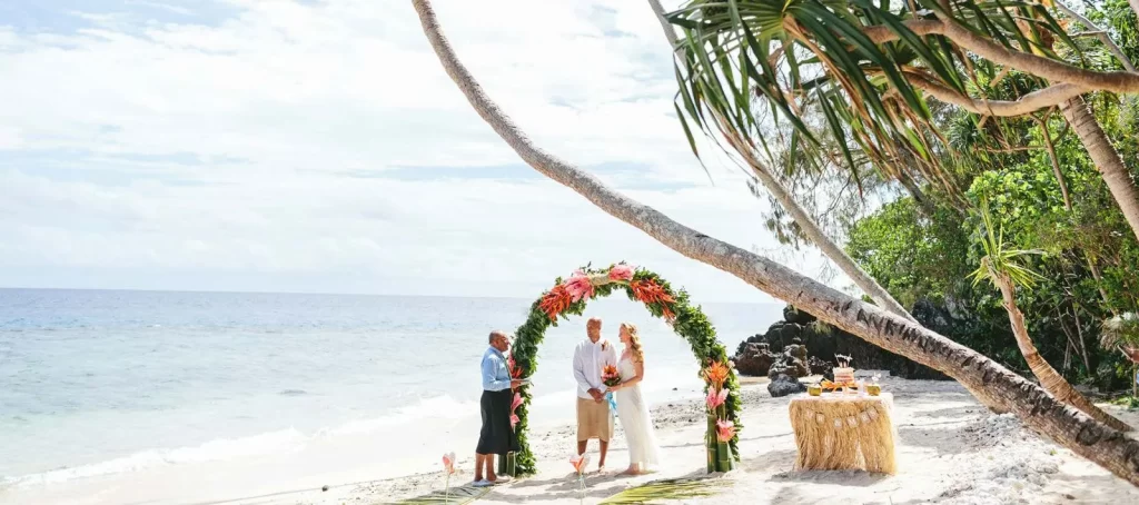 destination wedding in fiji
