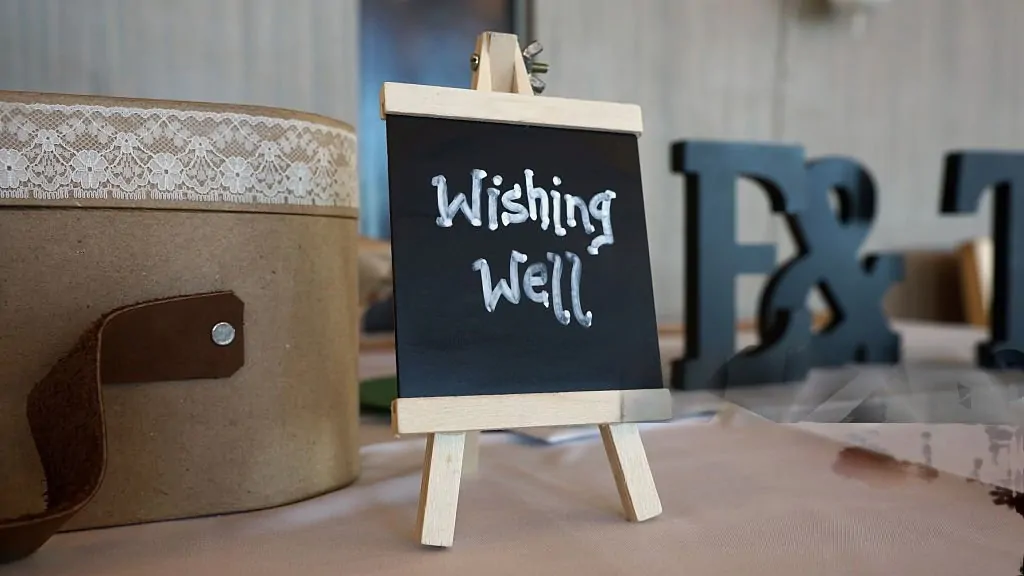 Wedding Wish Well